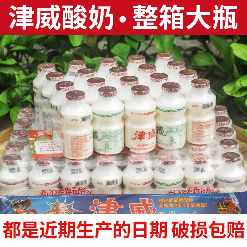 贵州特产大瓶津威酸奶95ml小瓶整箱精威贵州金威乳酸菌饮料包邮