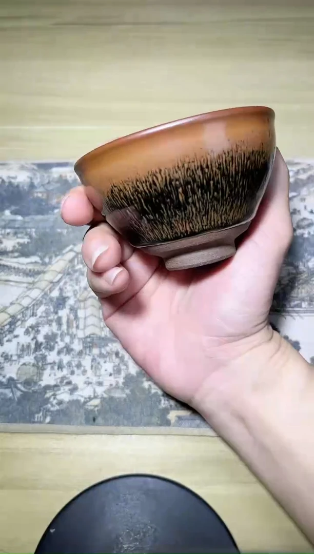 【闪购商品】陶茶盏1 兔毫