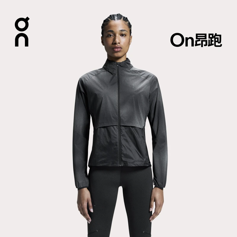 On昂跑Weather Jacket Lumos 2024秋冬女款Lumos反光防护轻量夹克