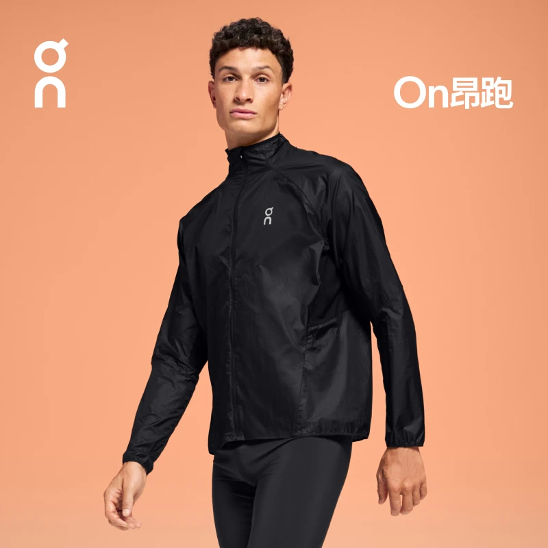 Zero Jacket 2 男款跑步夹克 On昂跑 新一代轻量防护舒适透气