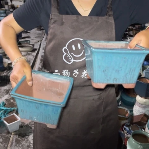 红陶20CM以下口18高12瑕疵