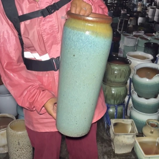 红陶20CM以下口15高45