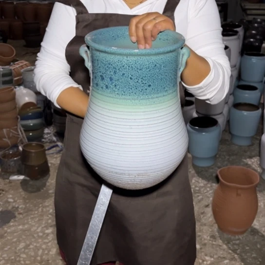 红陶20CM以下口18高32