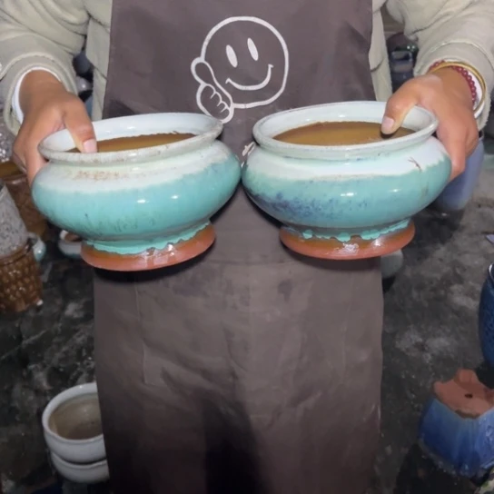 红陶20CM以下口16高11