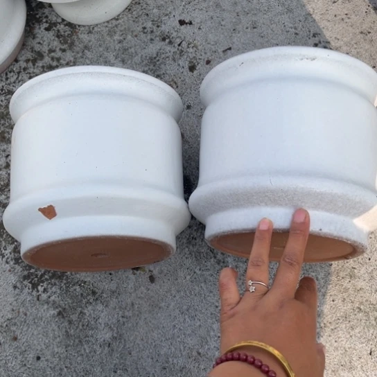 红陶20CM以下口20高18瑕疵