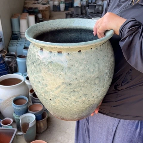 红陶20CM以下口25高28