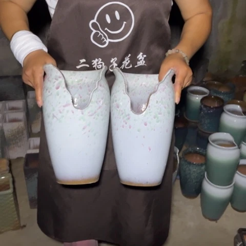 红陶20CM以下口14高27