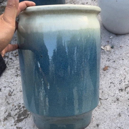 红陶20CM以下口19高29瑕疵