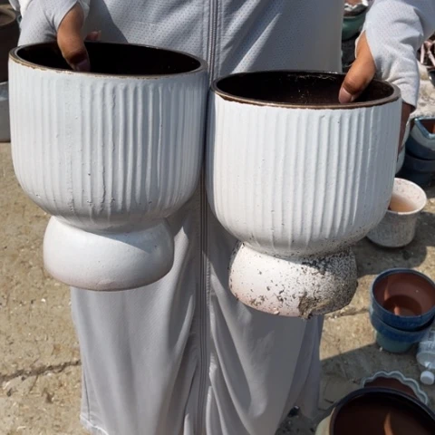 红陶20CM以下口17高21