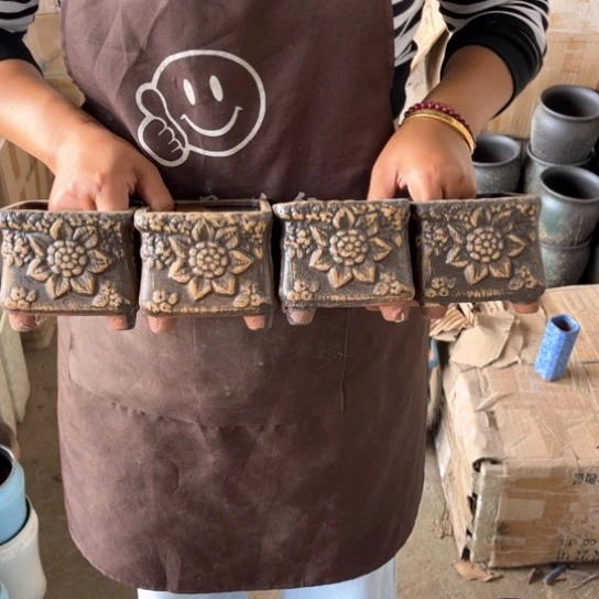 红陶20CM以下口9高9