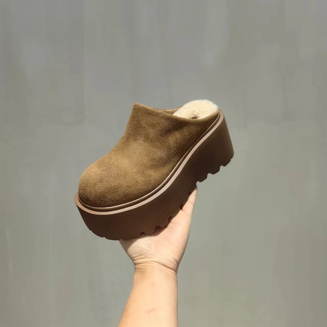 蒂格薇琦 24新款百搭包头勃肯拖欧货外穿女鞋松糕底 9918-23