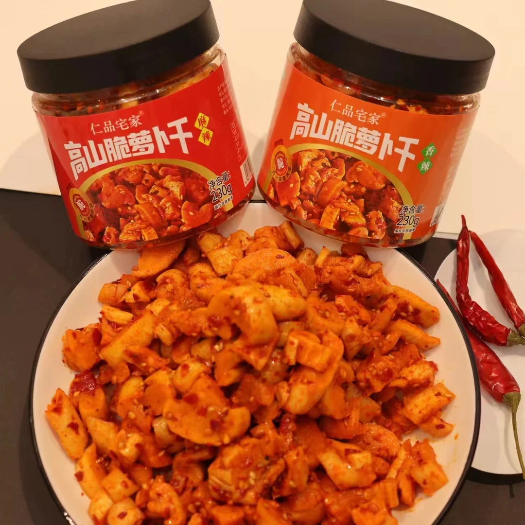 高山萝卜干麻辣萝卜干酱菜甜辣萝卜干泡菜