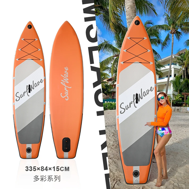 充气桨板冲浪板浆板竞速划水板水上漂流竞技钓鱼路亚全能板电动