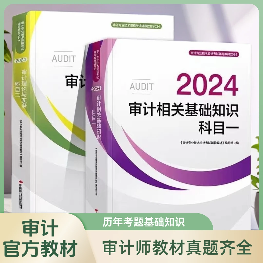 2024年审计师考试教材考试指南初级中级企业注册会计师2024教材
