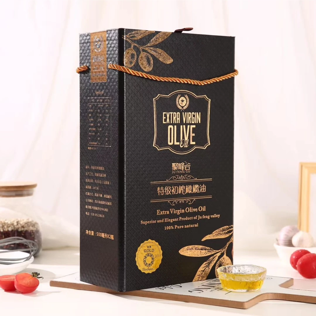 JUFENGGU/聚峰谷双有机认证聚峰谷特级初榨橄榄油礼盒装新鲜