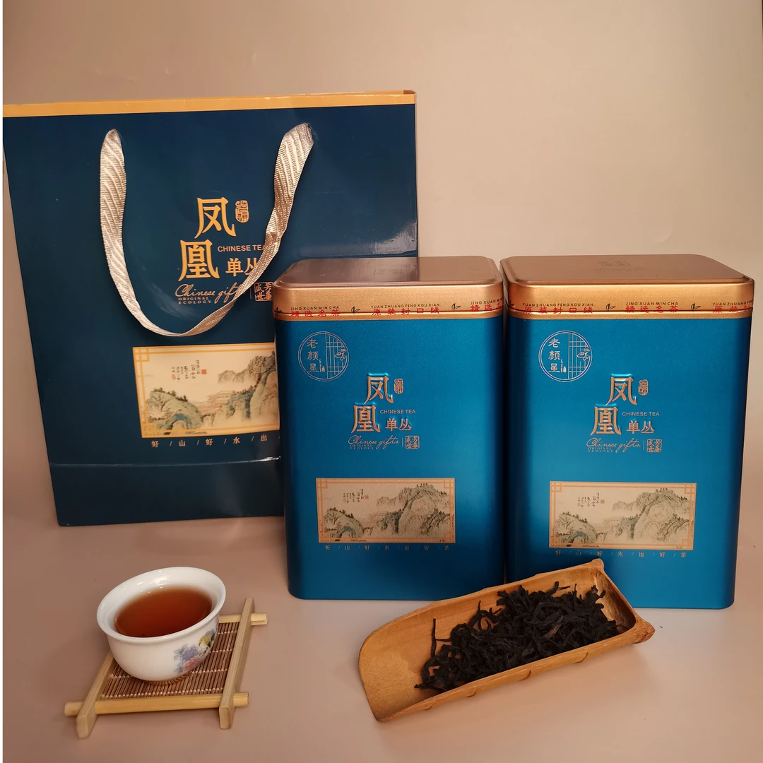 老颜星高山乌叶凤凰单丛一罐250g（无礼袋），二罐一斤500g（送礼袋）
