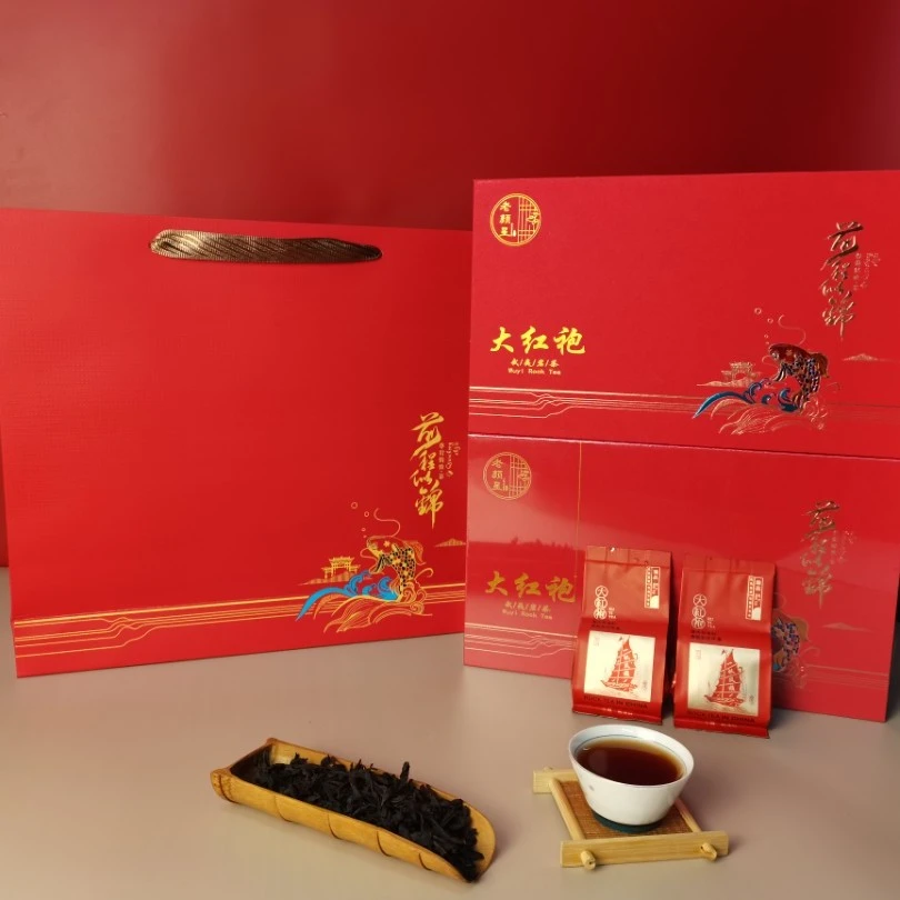 老颜星 武夷岩茶大红袍浓香醇厚甘爽500g精品礼盒装
