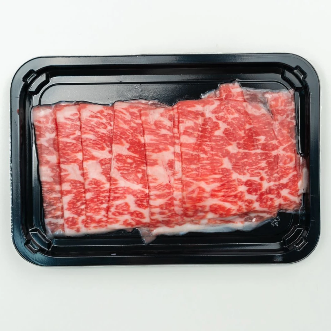 致匠黑牛国产和牛肉 雪花涮片2kg原切谷饲900天清真 排酸烤肉火锅