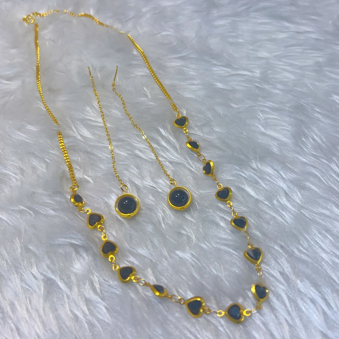 合金项链 合金项链黑色项链nipal款项链新疆包邮项链2024年热款