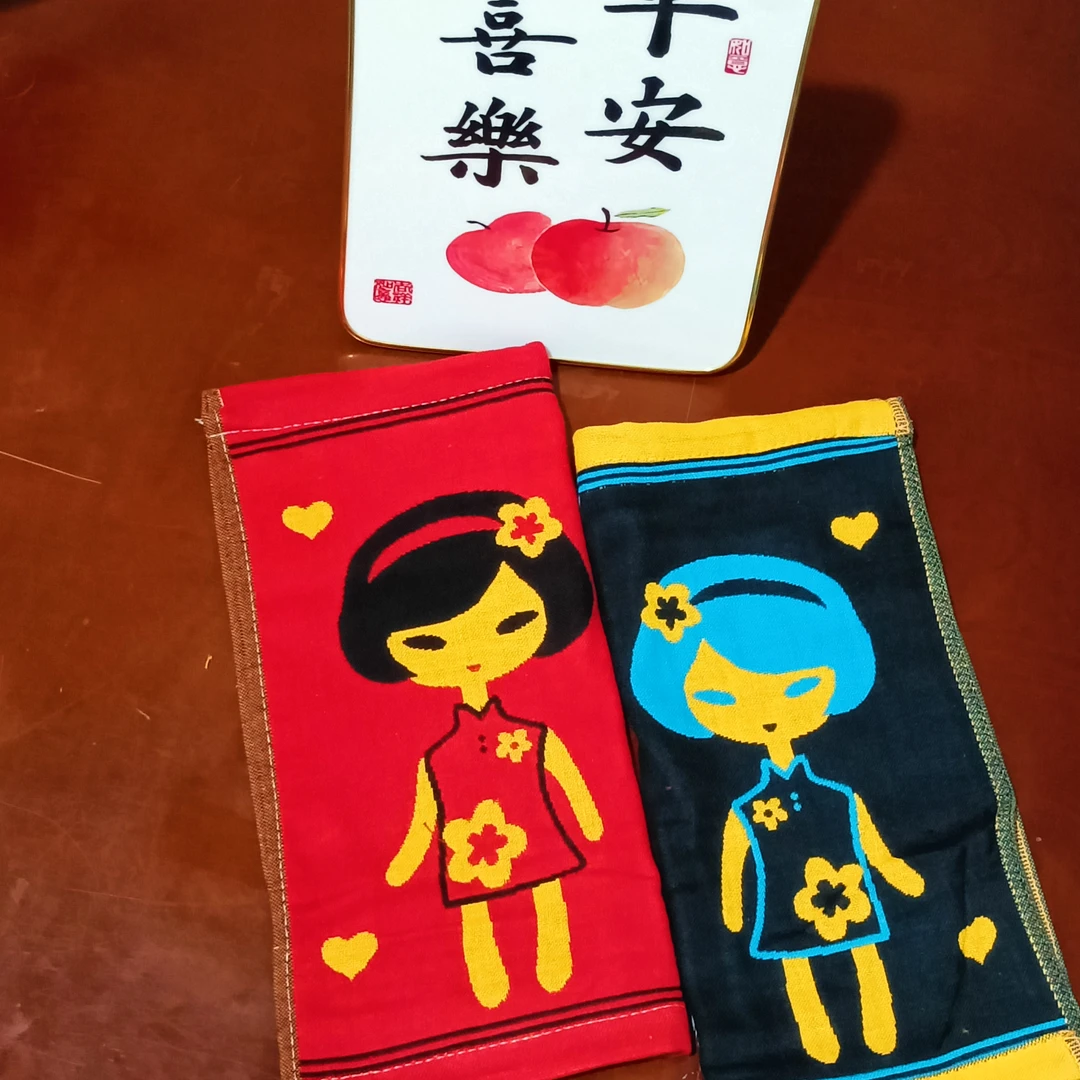 家用可爱三层高性价比亲肤柔软时尚吸水速干方巾