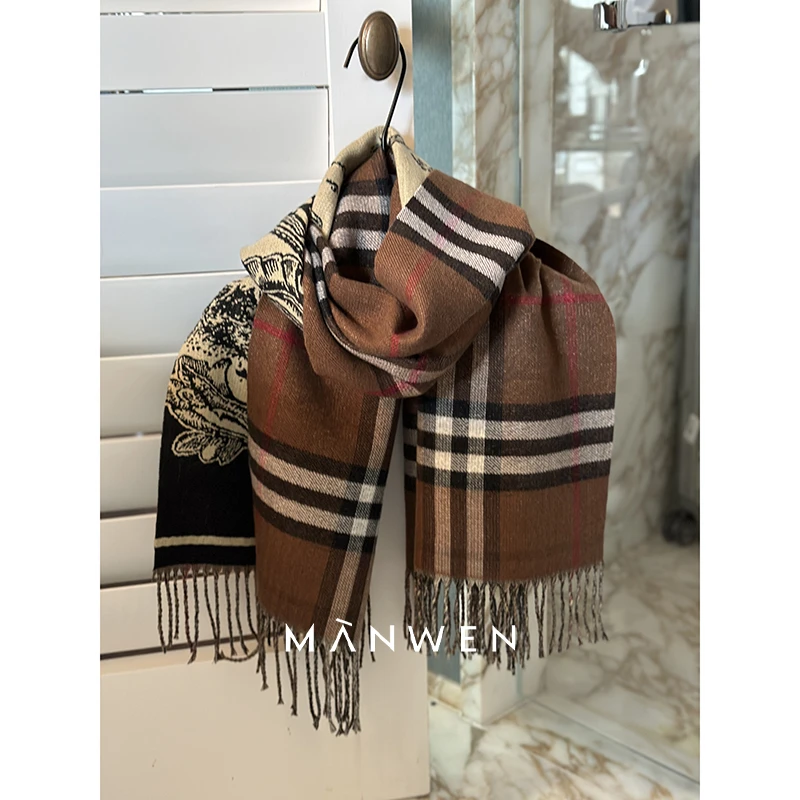 【曼文kiki】羊毛围巾披肩 MANA555