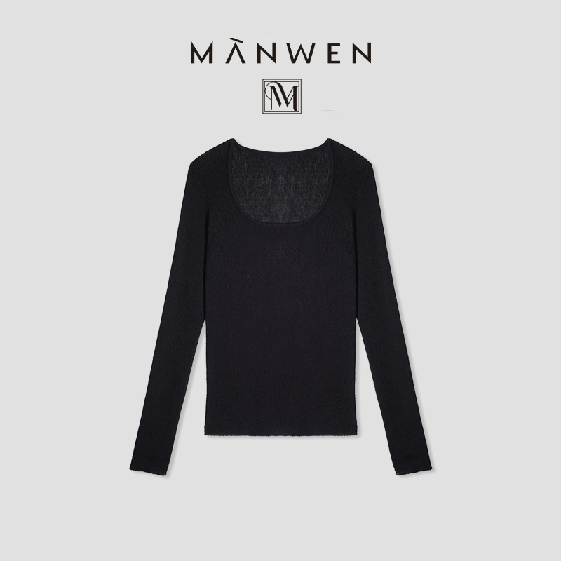 【曼文kiki】针织打底衫 MANA026