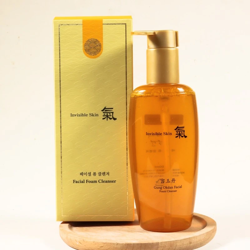 韩国洗面奶净润泡沫洁面液深层清洁温和大容量200ml护肤