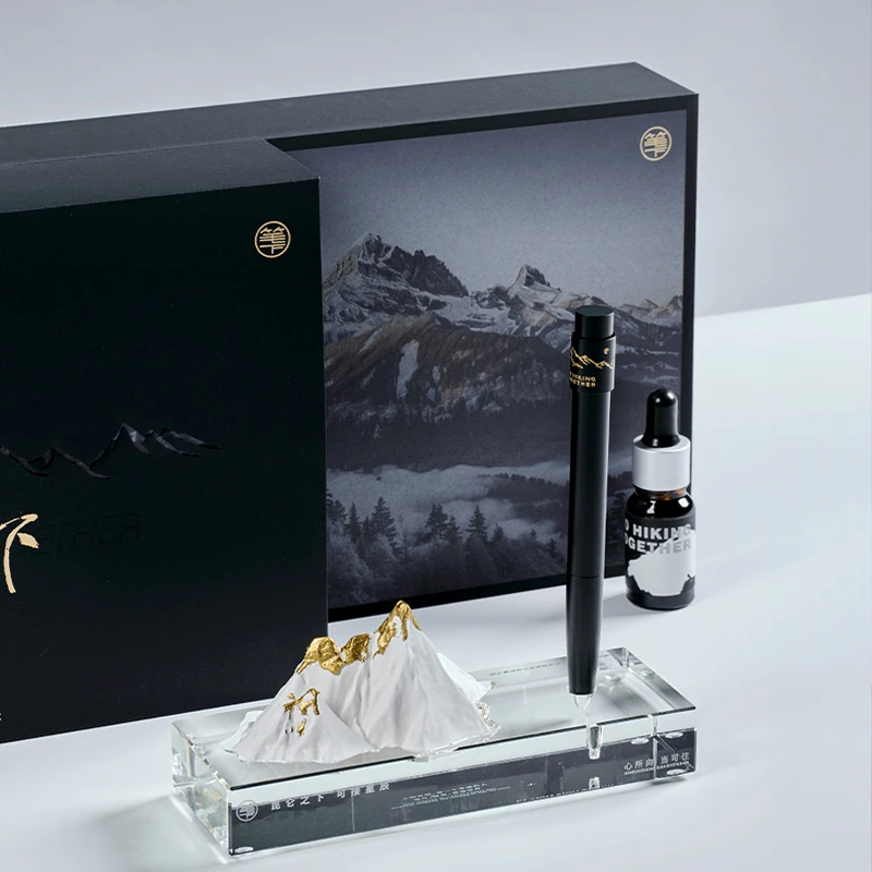 笔下昆仑之下香薰精油扩香石礼盒套装生日礼物高考毕业季签字笔