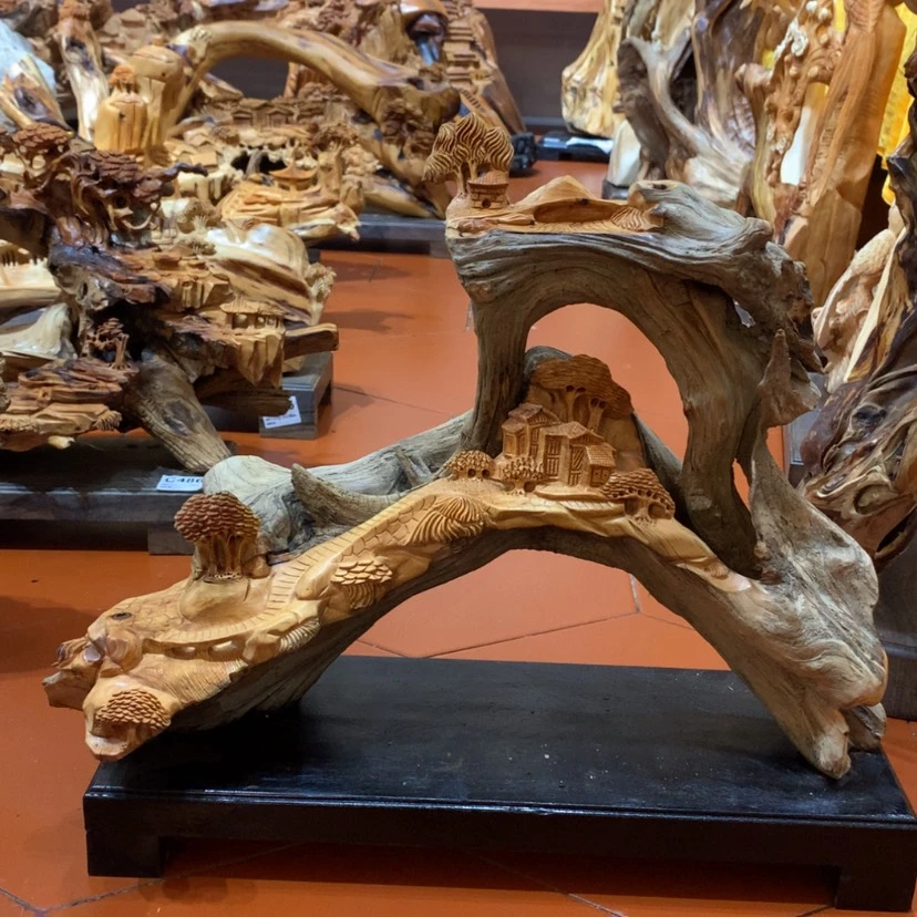 【闪购商品】崖柏根雕四****司