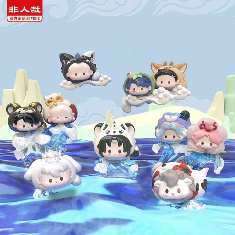 非人哉Suplay迷你趴趴公仔第二弹盲盒动漫手办桌面潮玩摆件