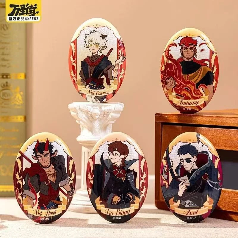 万圣街【八周年】系列马口铁徽章盲盒