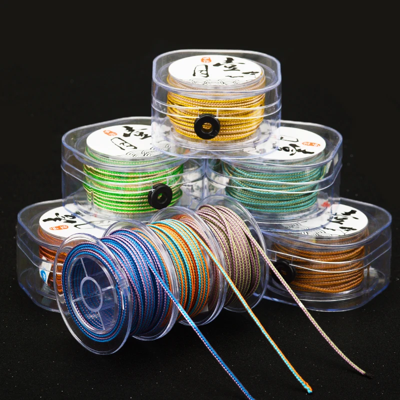 双色2.5mm高端吊坠挂绳千里江山如意项链绳编织手工diy手链编绳线