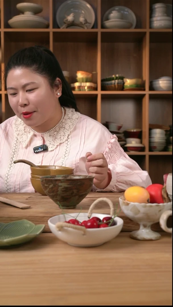 【闪购商品】孤品新品黄绿色的大肚碗