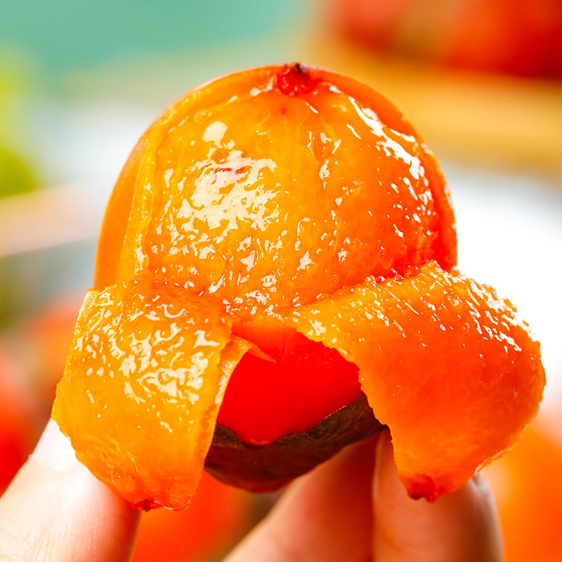 陕西火晶柿子15/30/24枚装新鲜香甜