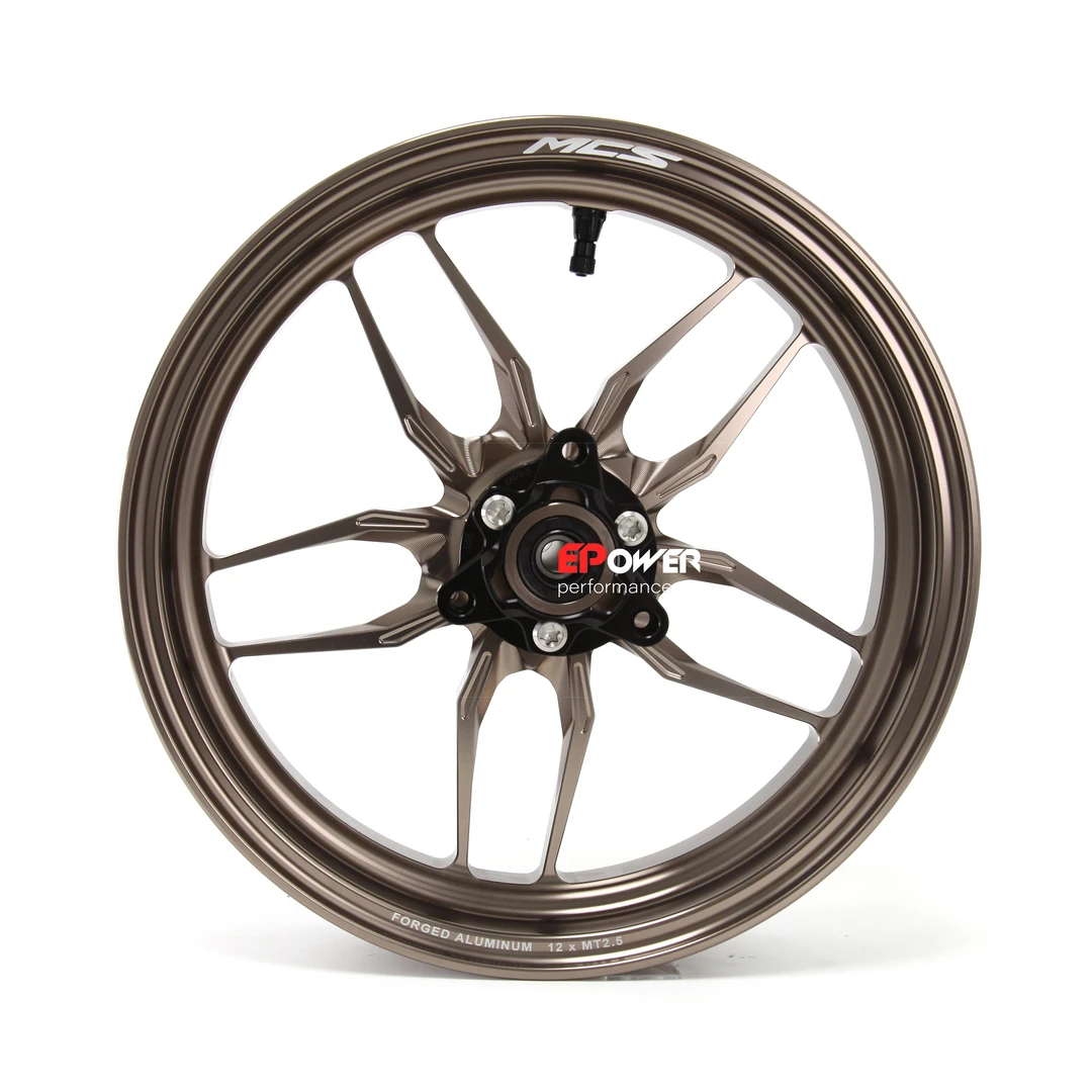 MCS/12寸锻造单碟轮毂小牛九号电摩等通用