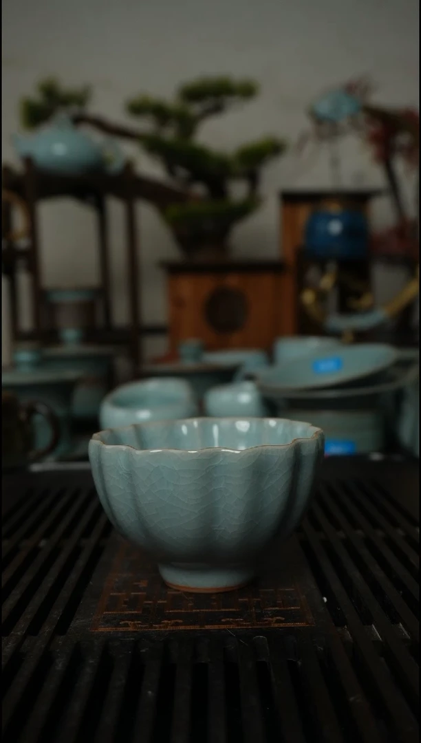 【闪购商品】瓷杯原矿汝瓷