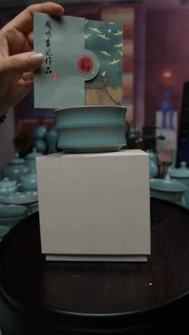 【闪购商品】杯原矿汝瓷原产地生产发货 瑕品