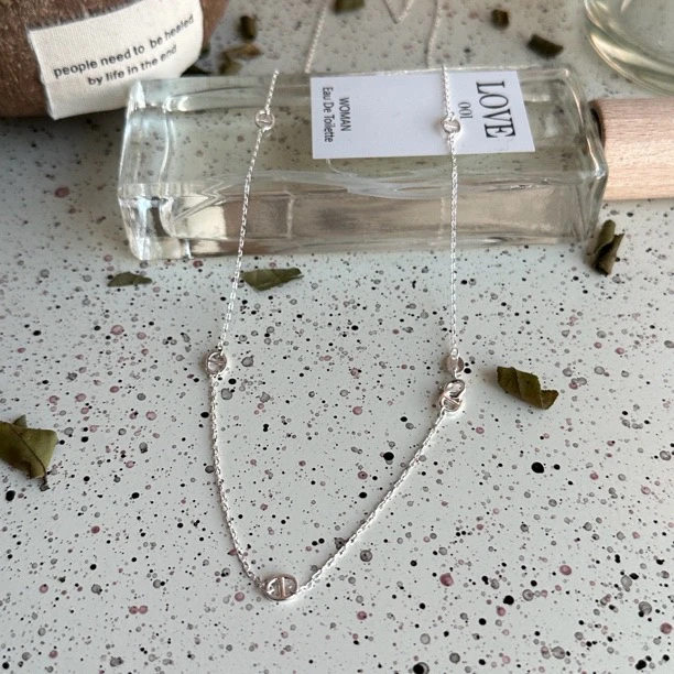 925银银制品 7945猪鼻子项链6767猪鼻子项链