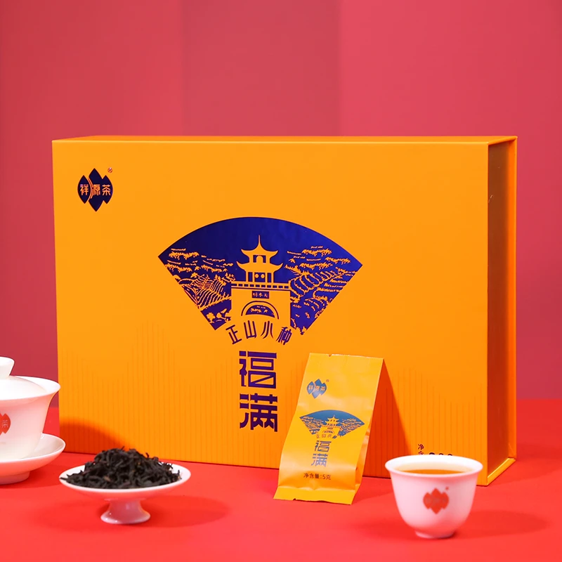 懂茶帝-福满正山小种礼盒特级正山小种200g/盒
