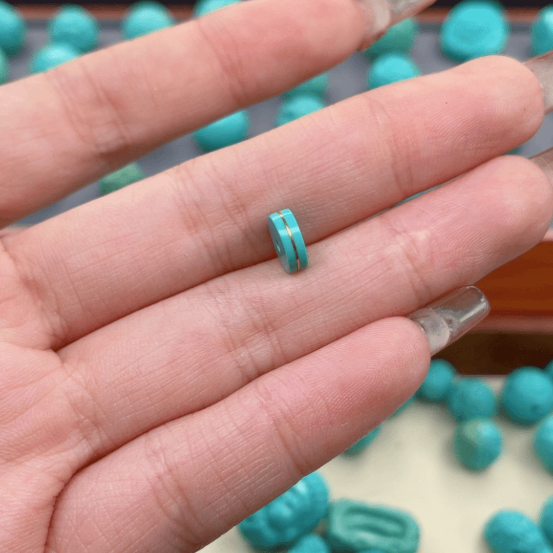 【闪购商品】绿松石8mm未镶嵌