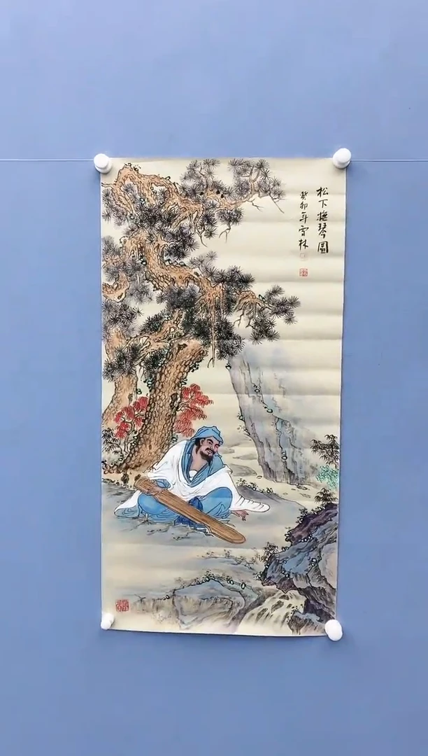 【闪购商品】绘画雪林/三尺人物/无框/X10