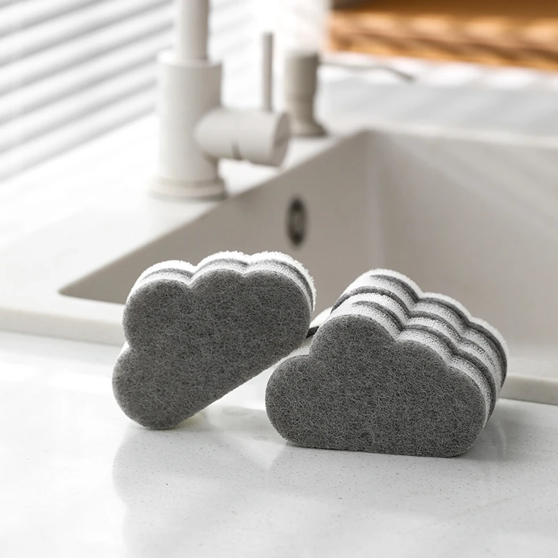 FaSoLa海绵擦洗刀擦多功能不沾油家用清洁百洁布厨房专用刷锅神器