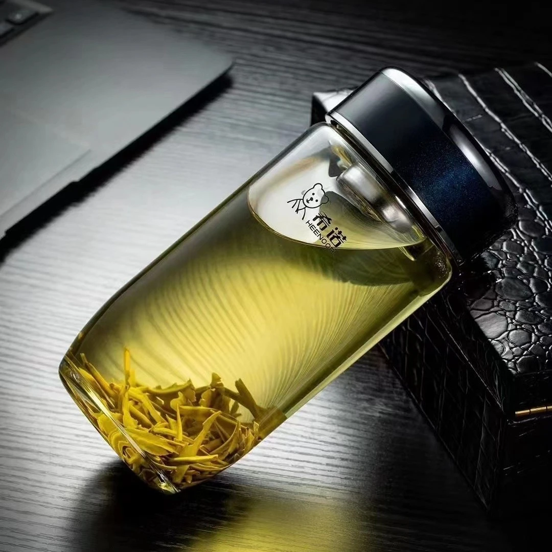 HEENOOR/希诺新款希诺鹅蛋杯 单层玻璃杯男女茶杯车载便携水杯