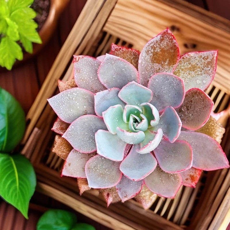 单头晚霞（多肉植物）多肉界三仙之一   薄叶系多肉植物