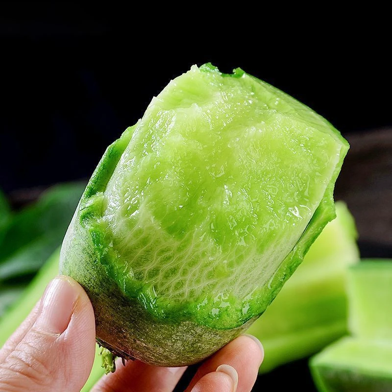 水果萝卜甜脆水果型潍坊萝卜绿皮绿心水果萝卜正宗潍县冰淇淋萝卜