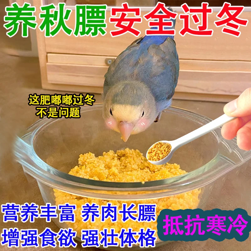 鹦鹉安全过冬粮电解多维鹦鹉增肥健康增强体质防生病专用鸟粮零食