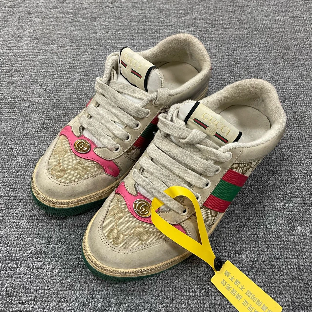 GUCCI/古驰 GG珐琅时尚板鞋 35.5码/2083