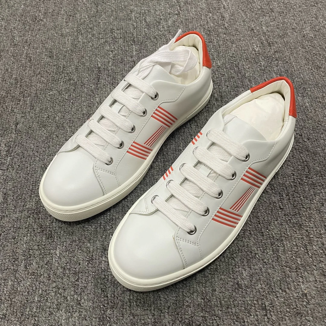 99新 Hermes/爱马仕 休闲时尚低帮板鞋 38码/5208