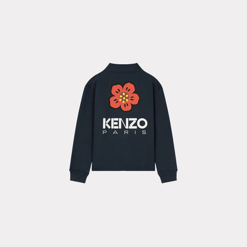 KENZO 男女同款早秋新品BOKE系列休闲卫衣针织开衫