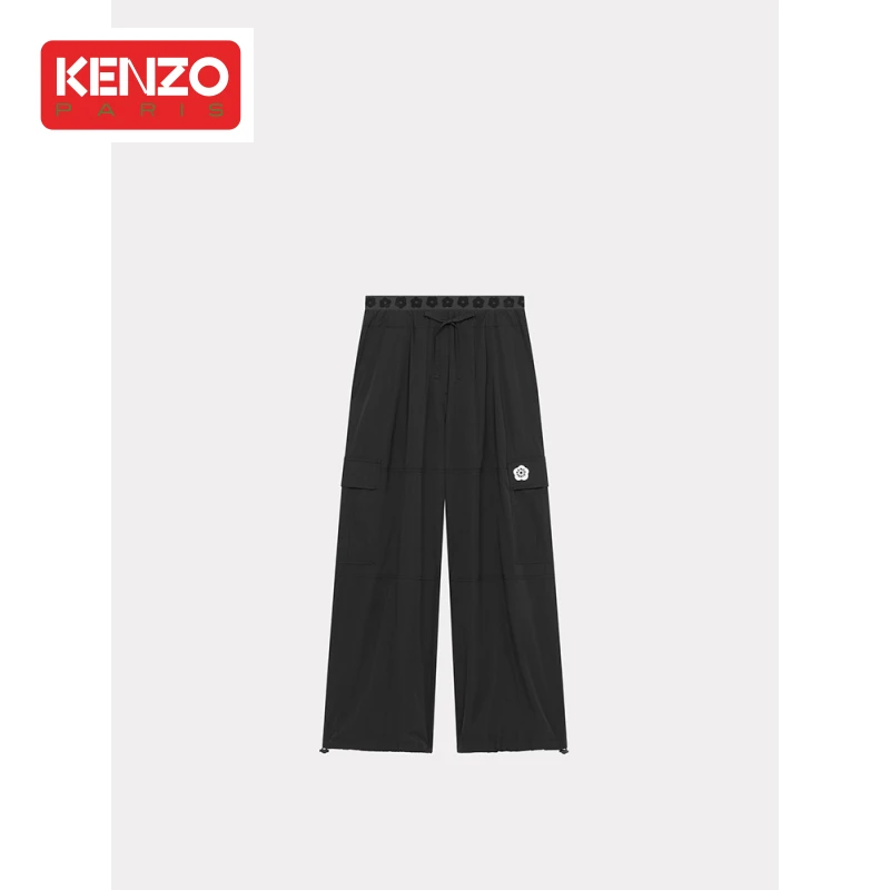 KENZO 新品女士BOKE2.0花朵图案休闲裤直筒裤